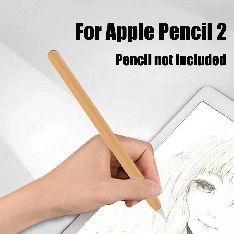 2-Pack Ultra-Thin Silicone Case for Apple Pencil 2nd Gen – Protective Skin