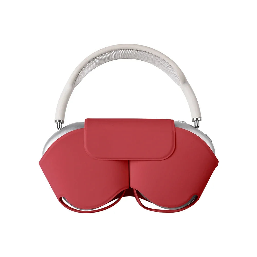 Leather Case for AirPods Max Wireless Headphones Protective Soft Cover Accessories