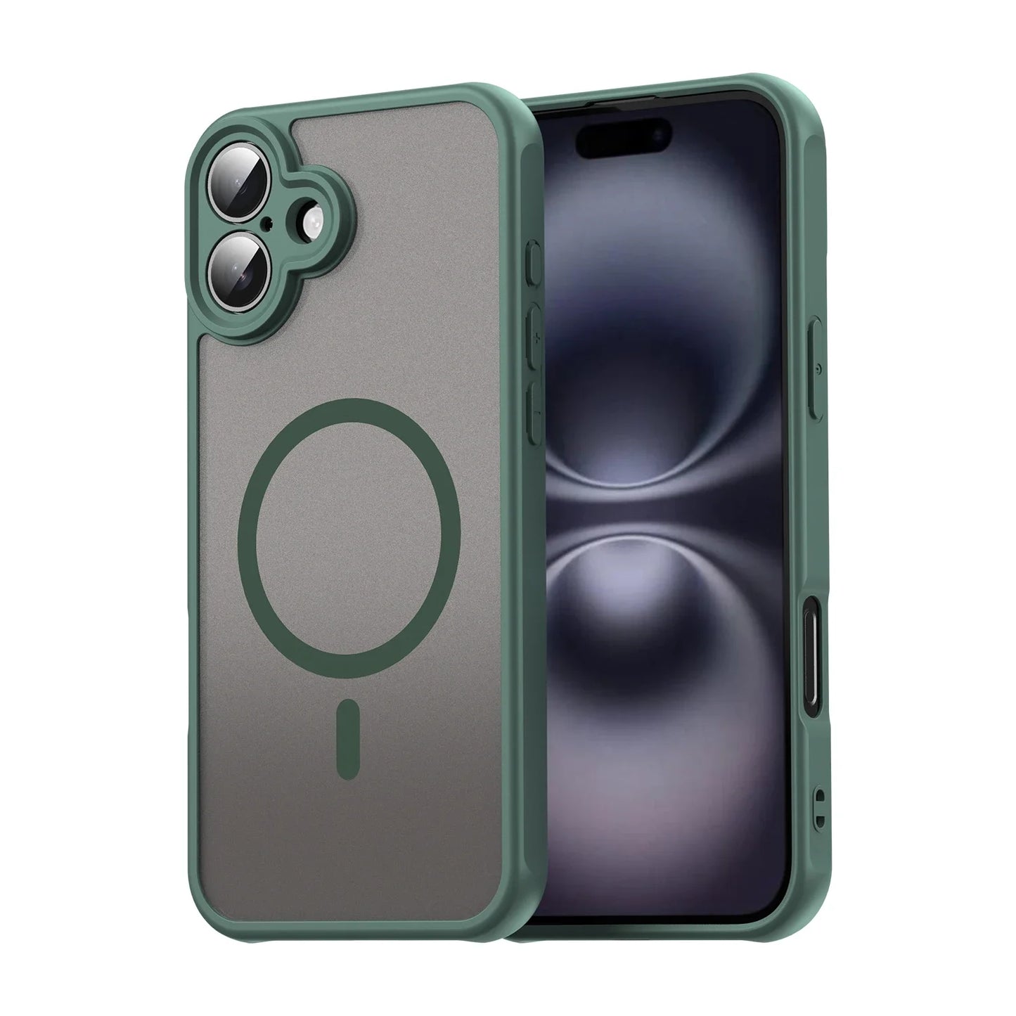 Matte Frosted Silicone Case for iPhone 17 Air / Pro Max – Lens Protection