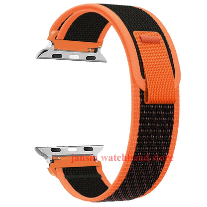 Alpine Nylon Loop Strap for Apple Watch Series 11–3 Ultra 3 49/46/45/44/42/41/40mm