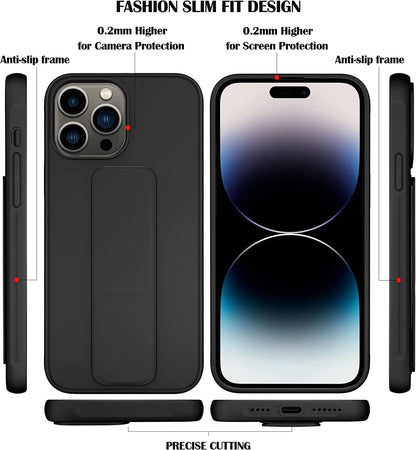 Magnetic Stand Case for iPhone 17 16 15 14 13 12 Pro Max Plus Wireless Cover