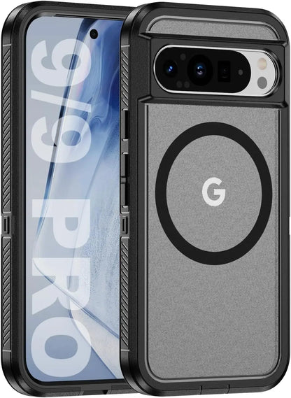 Shockproof MagSafe Armor Case for Google Pixel 10 9 Pro XL 8 7A Magnetic Rugged