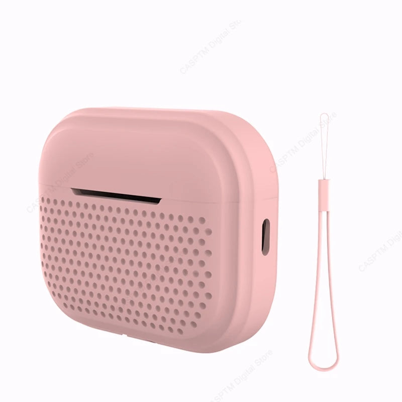Soft Silicone Case for AirPods Pro 2 & 3 with USB-C Charging Protection