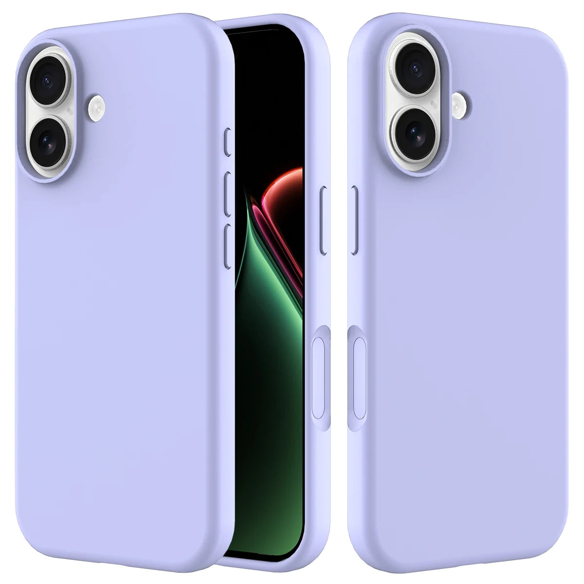 Liquid Silicone Shockproof Case with Camera Bumper for iPhone 14 Pro Max