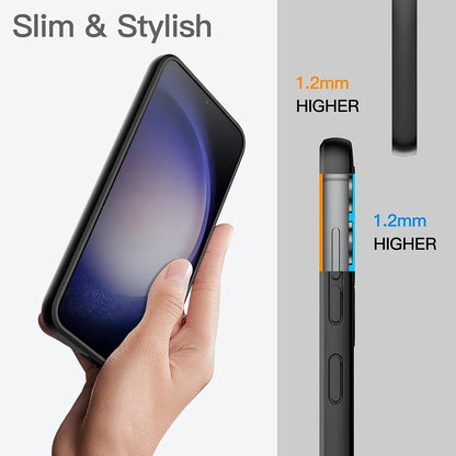 Shockproof TPU Silicone Case for Samsung S20–S24 Ultra/FE/S10–S8 5G/Plus