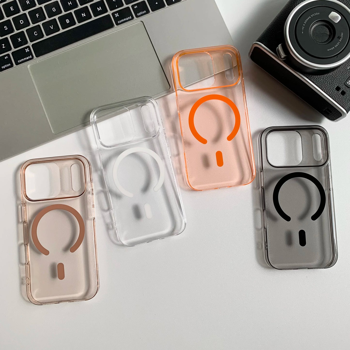 Transparent MagSafe Case for iPhone 17 Pro & 17 Pro Max Shockproof PC