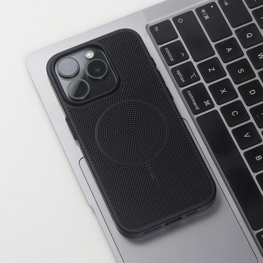 Cute Magnetic Heat Dissipation Case for iPhone 11–14 Pro Max – MagSafe Shockproof