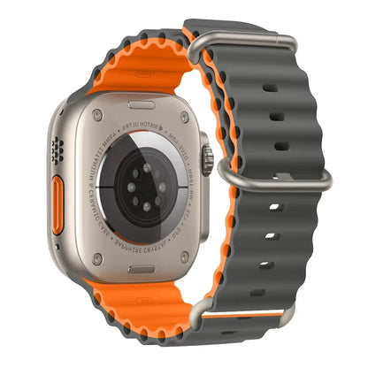 Ocean Band for Apple Watch Ultra 3/2 & Series 11–5 SE Sport Strap