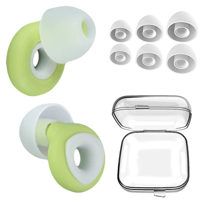 Anti-Noise Silicone Earplugs | Sleep, Swimming & Soundproof Protection