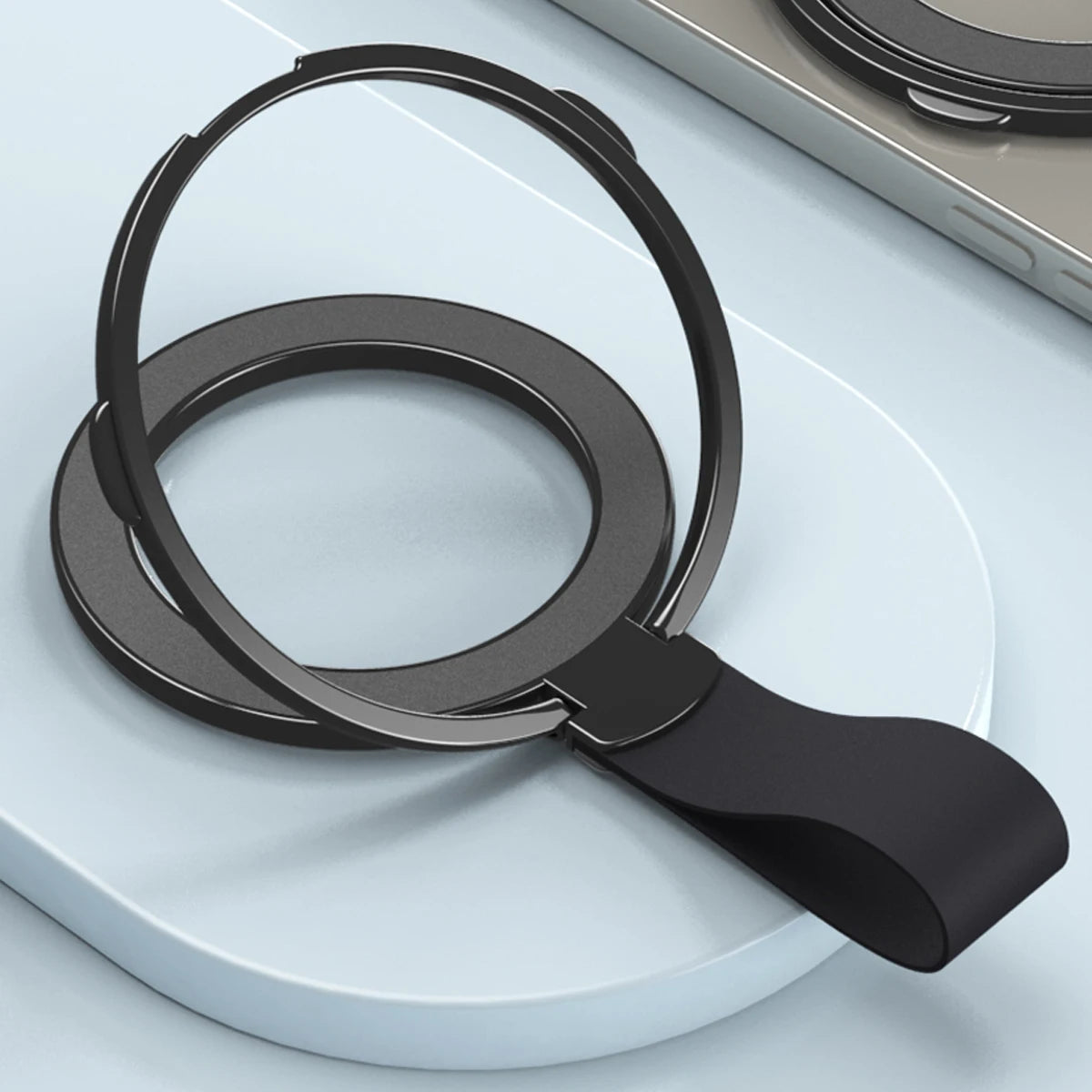 Strong Magnetic MagSafe Holder with Rotating Kickstand for iPhone & Xiaomi