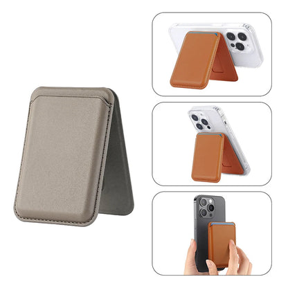 Luxury Vintage Leather Magnetic Case for iPhone 17–12 | Metal Frame Cover