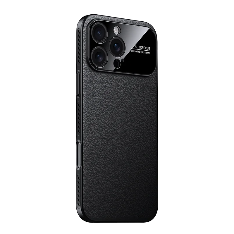 Ultra-Thin Leather MagSafe Case for iPhone 17–14 | Heat-Dissipation Cover