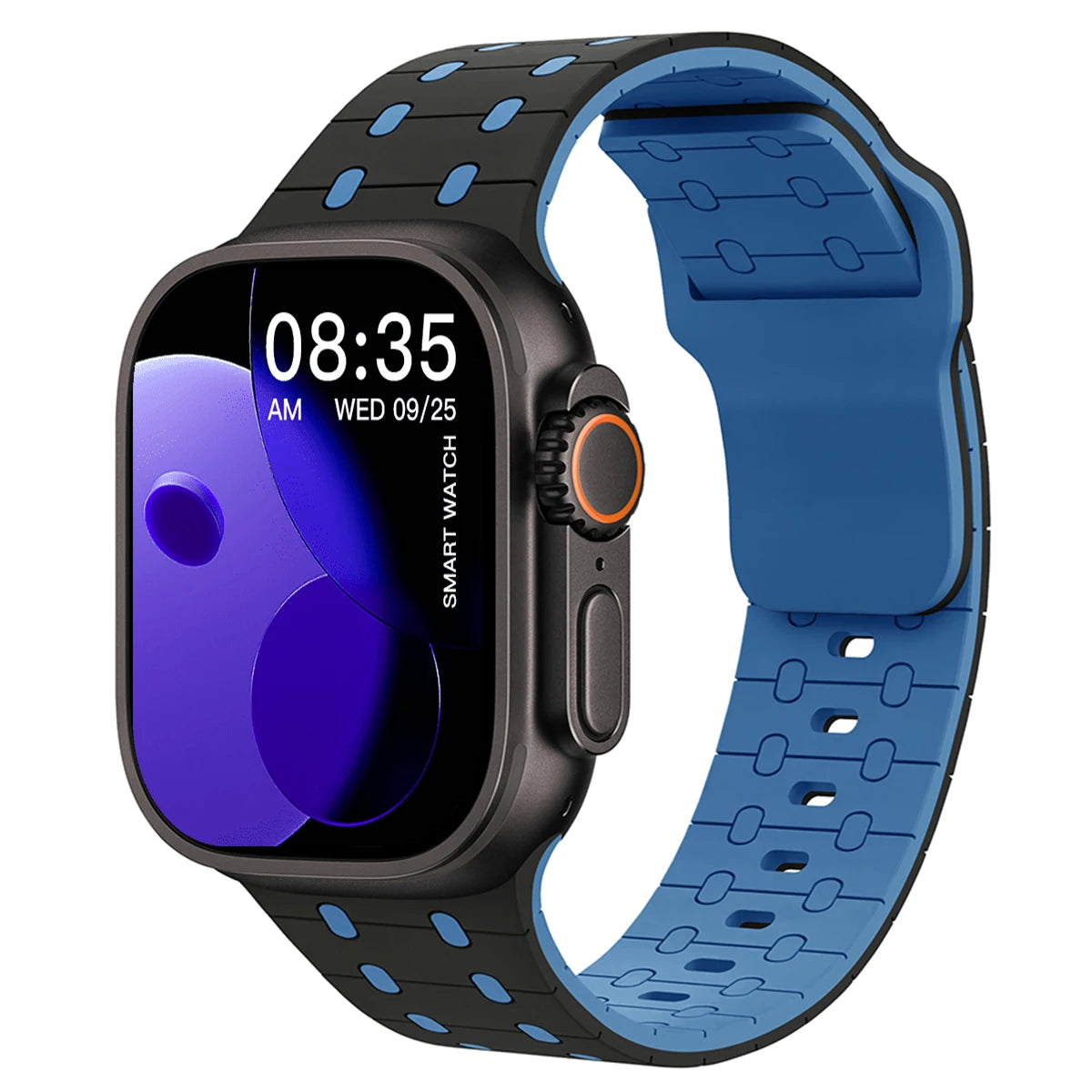 Sport Silicone Bracelet for Apple Watch Series 3–10 SE Ultra 38–49mm