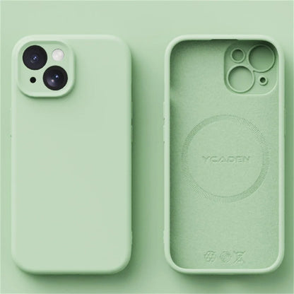 Liquid Silicone MagSafe Case for iPhone 16 Pro Max, 15 Pro, 14 Pro Max