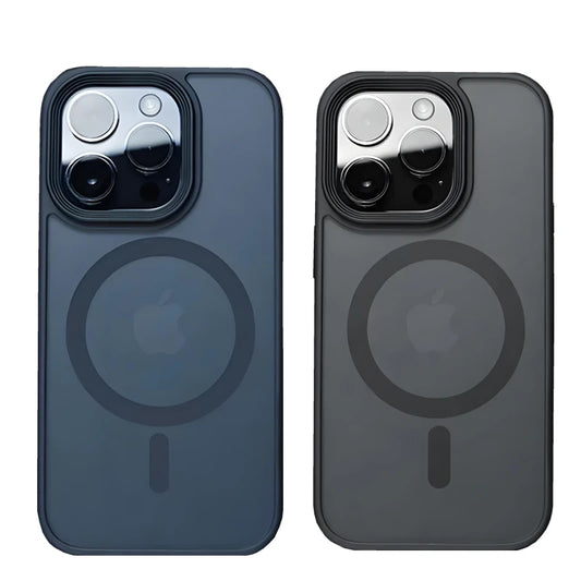Translucent Frosted Matte Magnetic Case – iPhone 14 Plus/13/12 Pro Max