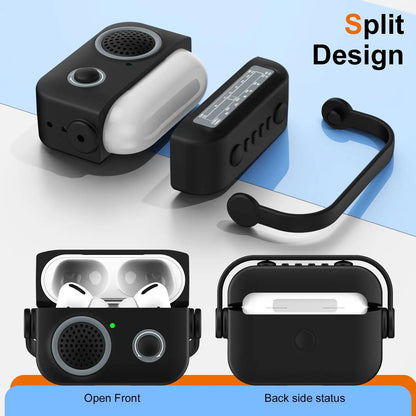 3D Cute Silicone Earphone Cover for AirPods 1/2/3 & Pro, Wireless Charging Case Fundas
