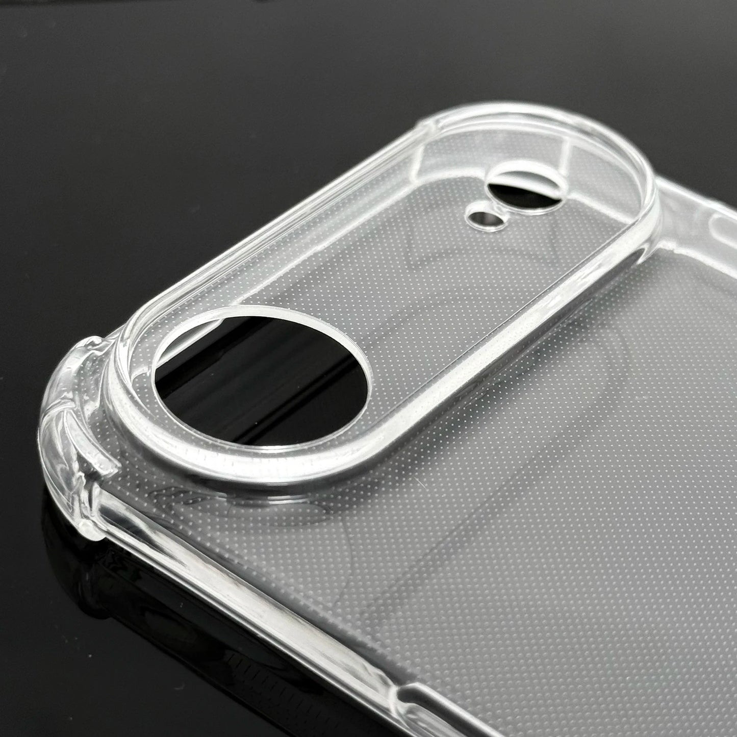 Transparent Shockproof Case for iPhone 17 Air & 17 Pro Max Anti-Fall Clear Cover
