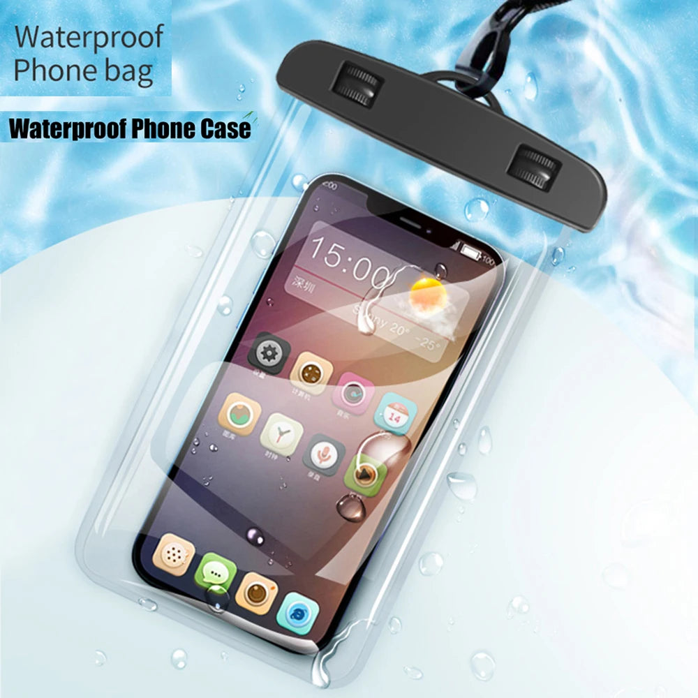 Waterproof Phone Pouch for iPhone 16–11 Universal Underwater Case