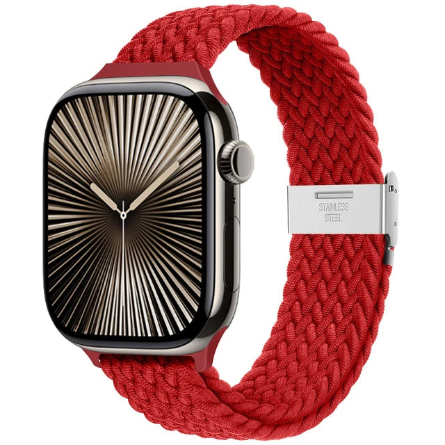 Braided Loop Strap for Apple Watch – Series 4-10 & Ultra (40-49mm)