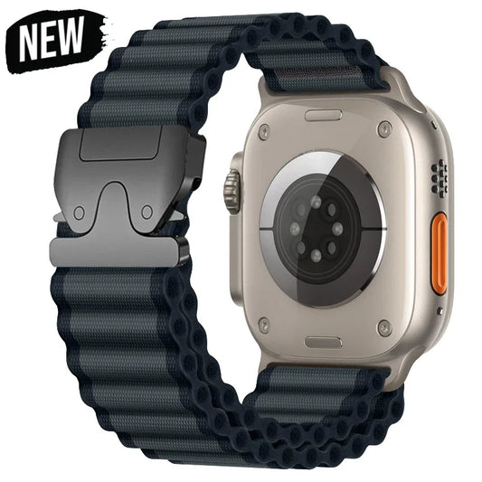 Off-Road Sports Nylon Bracelet for Apple Watch Ultra 2 & Series 6 SE