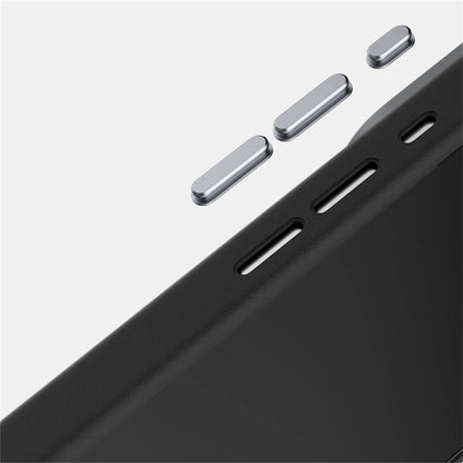 Carbon Fiber Magnetic Matte Slim Case for iPhone 17 16 15 14 13 Pro Max Plus