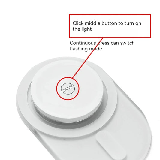 MagSafe Magnetic Suction Holder with LED Flash for iPhone & Concert Use