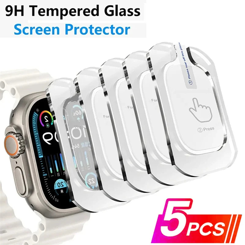 Tempered Glass for Apple Watch Ultra 1/2/3 49mm Anti-Scratch Protective Film