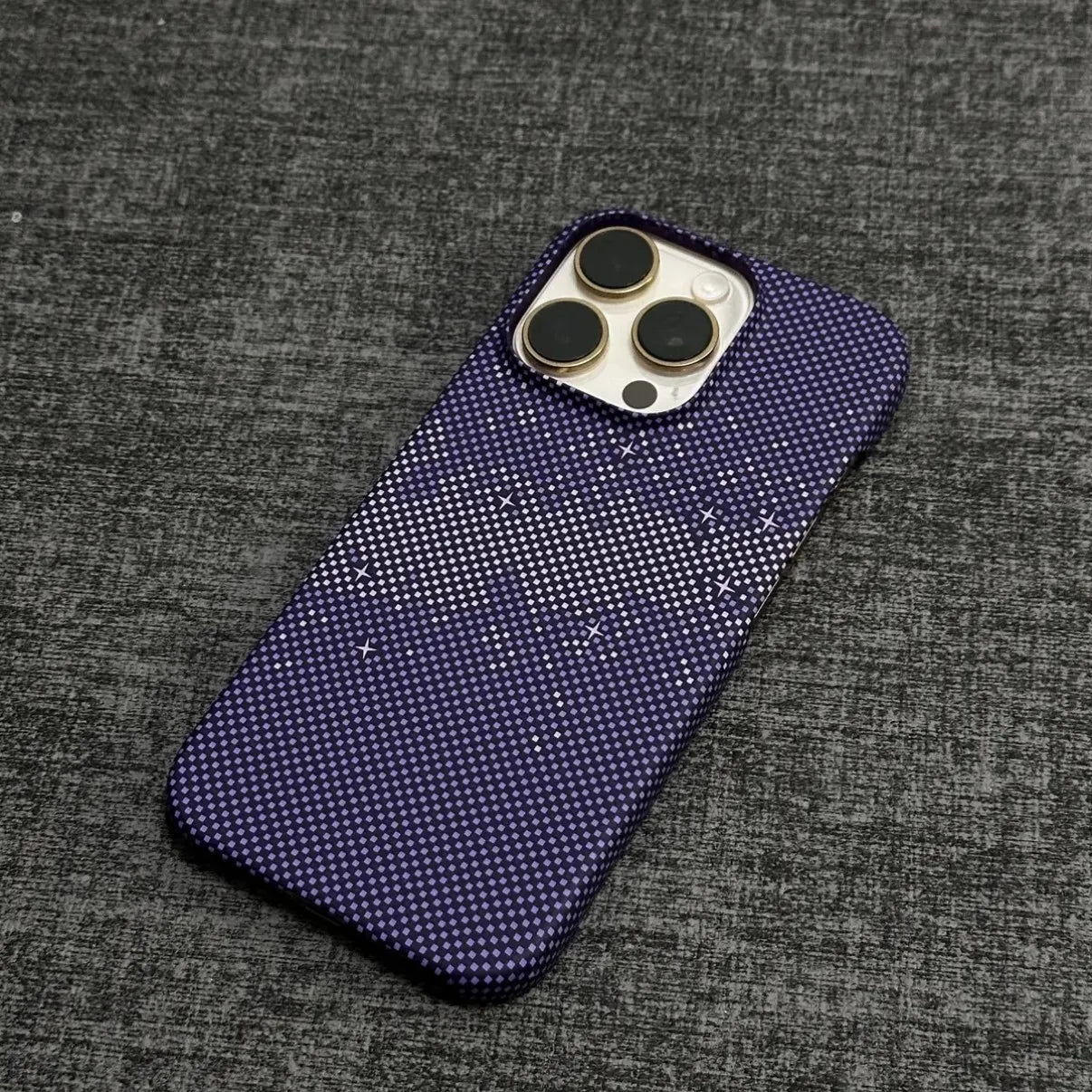 Carbon Fiber MagSafe Case for iPhone 15 14 13 Ultra Slim Magnetic Hard Cover