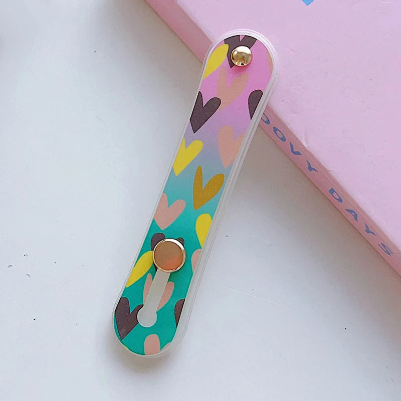 Universal Silicone Finger Ring Holder & Phone Stand – Telescopic Grip