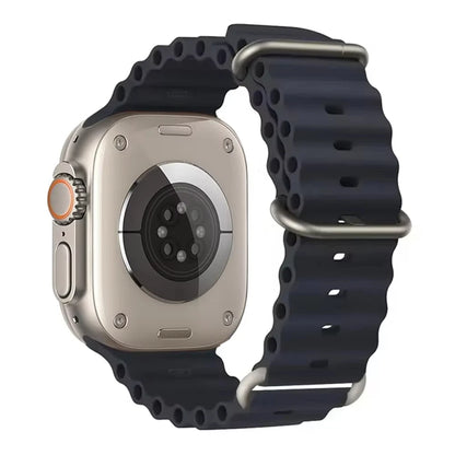 Ocean Band for Apple Watch Ultra 3/2 & Series 11–6 SE3 | Silicone Sport Strap