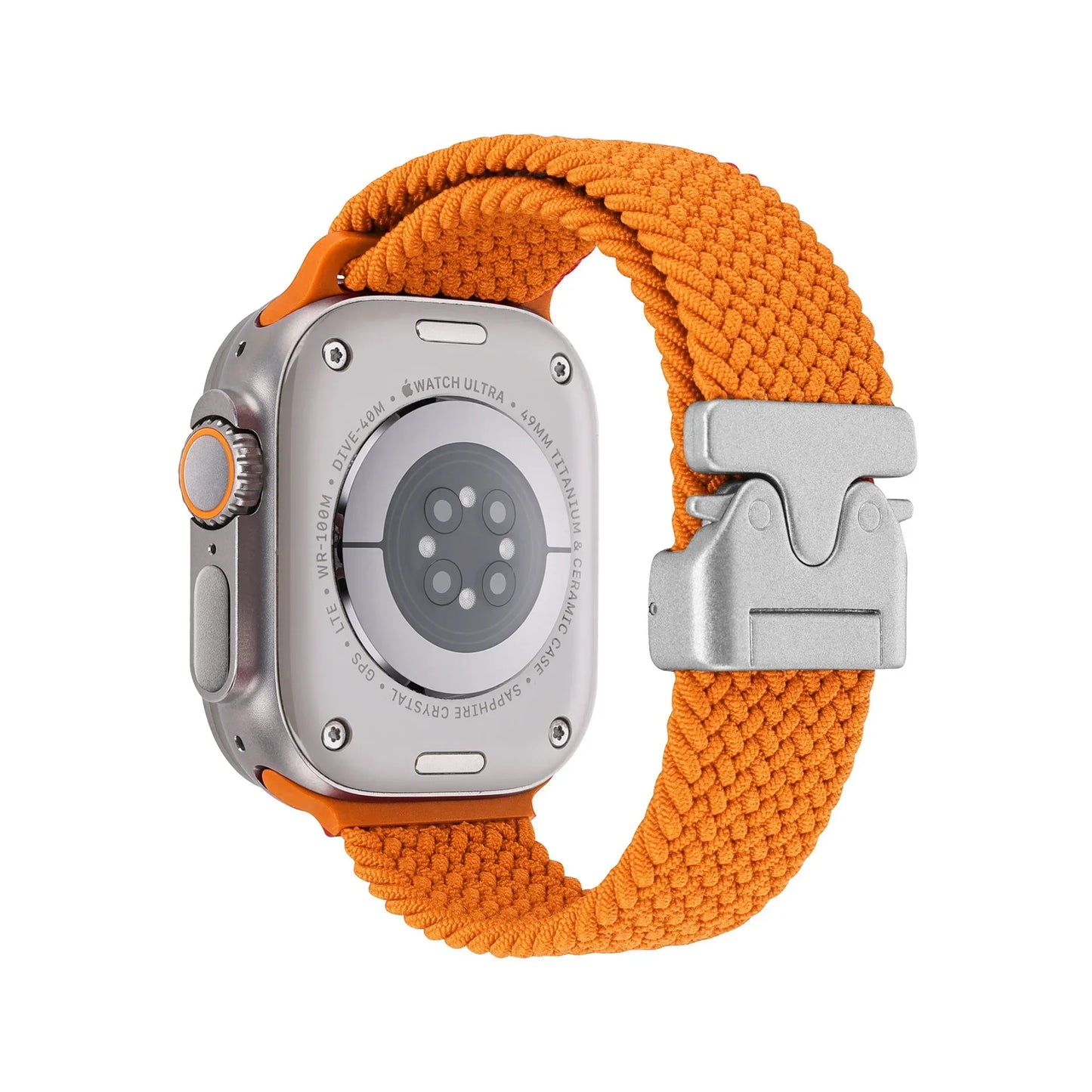 Braided Solo Loop Band for Apple Watch Series Ultra 2 10 9 SE 8 7 6 5