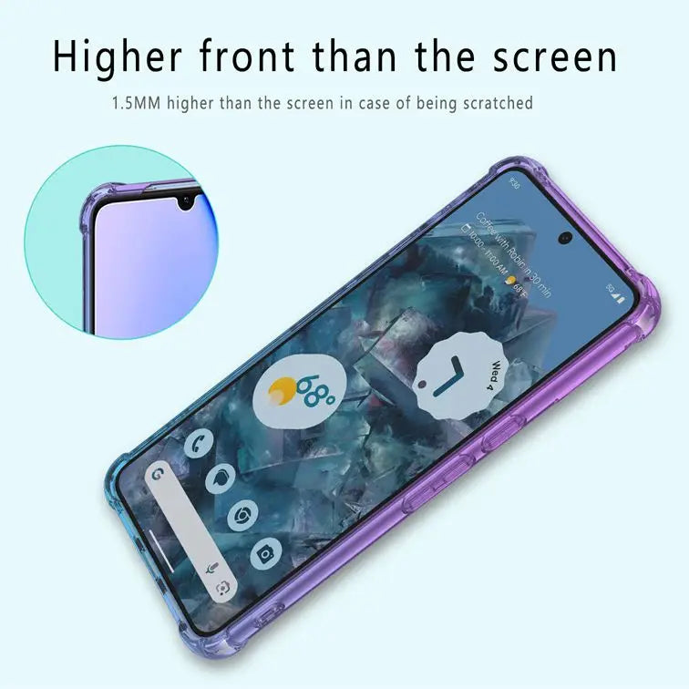 Gradient Airbag TPU Shockproof Case for Google Pixel 10 9 Pro XL 9A 5G