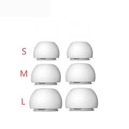 Memory Foam Ear Tips for AirPods Pro – 3pcs Soft Silicone Covers