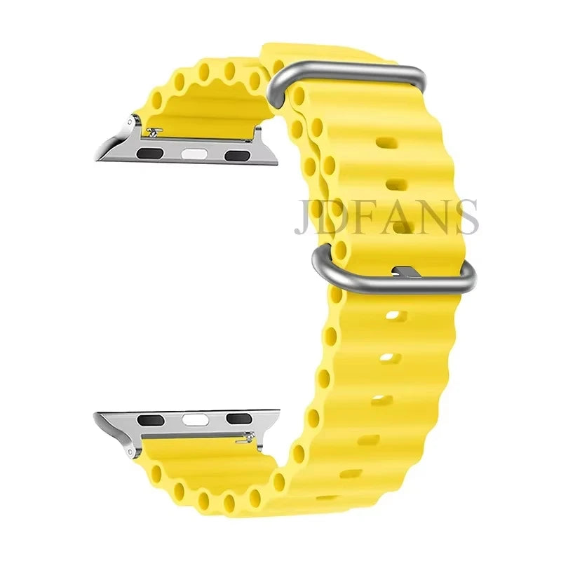 Ocean Strap for Apple Watch Ultra 49mm Series 10 9 8 7 SE in 45–38mm Sizes