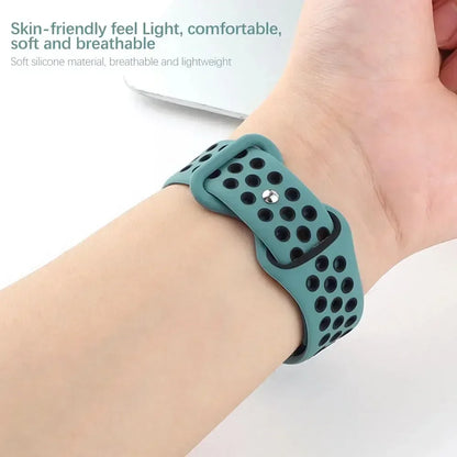 Silicone Strap for Apple Watch Ultra2 49/45/44/42/41/40/38mm Sport Wristband Band