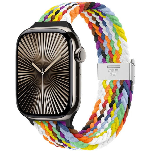 Braided Loop Strap for Apple Watch – Series 4-10 & Ultra (40-49mm)