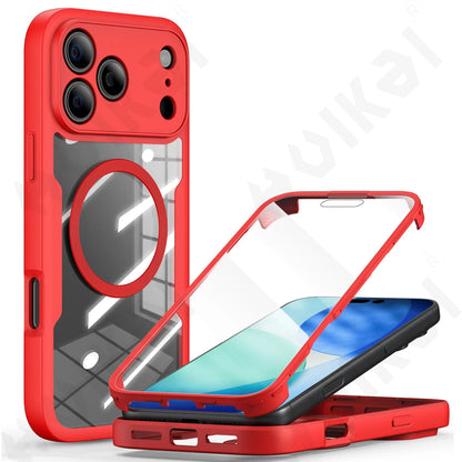 Case For iPhone 17 16 15  Pro Max Plus 360° Full Shockproof Cover