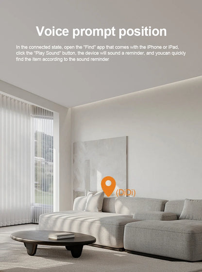 iPhone Security Bluetooth GPS Tracker – Anti-Lost Key Finder with Alerts & Alarm