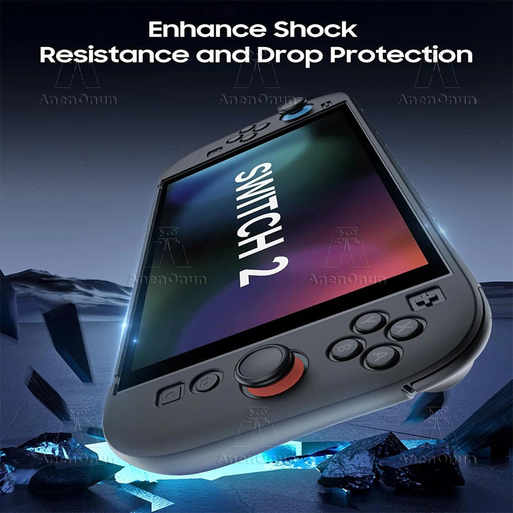 Premium Silicone Case for Switch 2 | Shockproof Full-Body Protective Cover