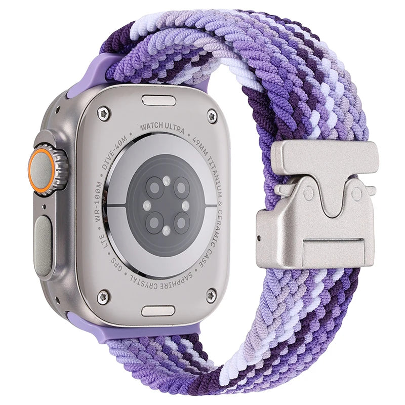 Parachute Braided Nylon Strap for Apple Watch Ultra 3/2/1 49mm–41mm