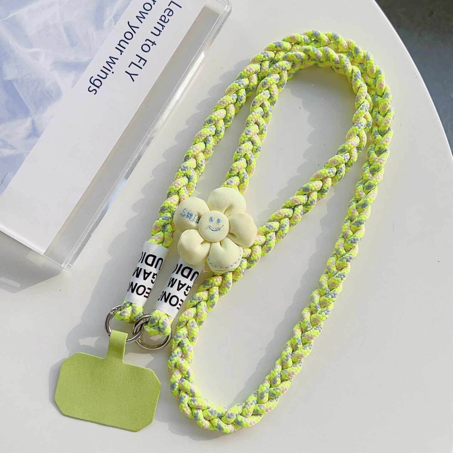 Outdoor Mountaineering Woven Phone Lanyard Women’s Belt Anti-Loss Neck Strap