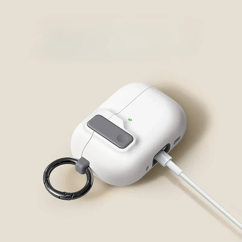 2025 Magnetic Auto Lock Case for AirPods Pro 4, 3, 2 with Stand