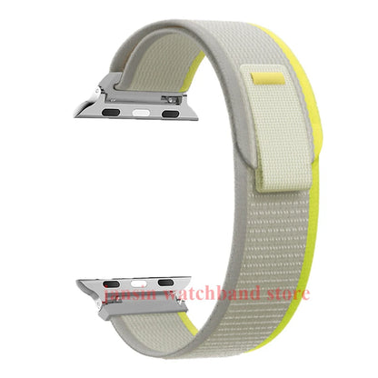 Alpine Nylon Loop Strap for Apple Watch Series 11–3 Ultra 3 49/46/45/44/42/41/40mm