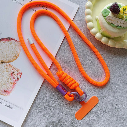 Universal Adjustable Crossbody Phone Lanyard Strap – Neck & Shoulder Rope