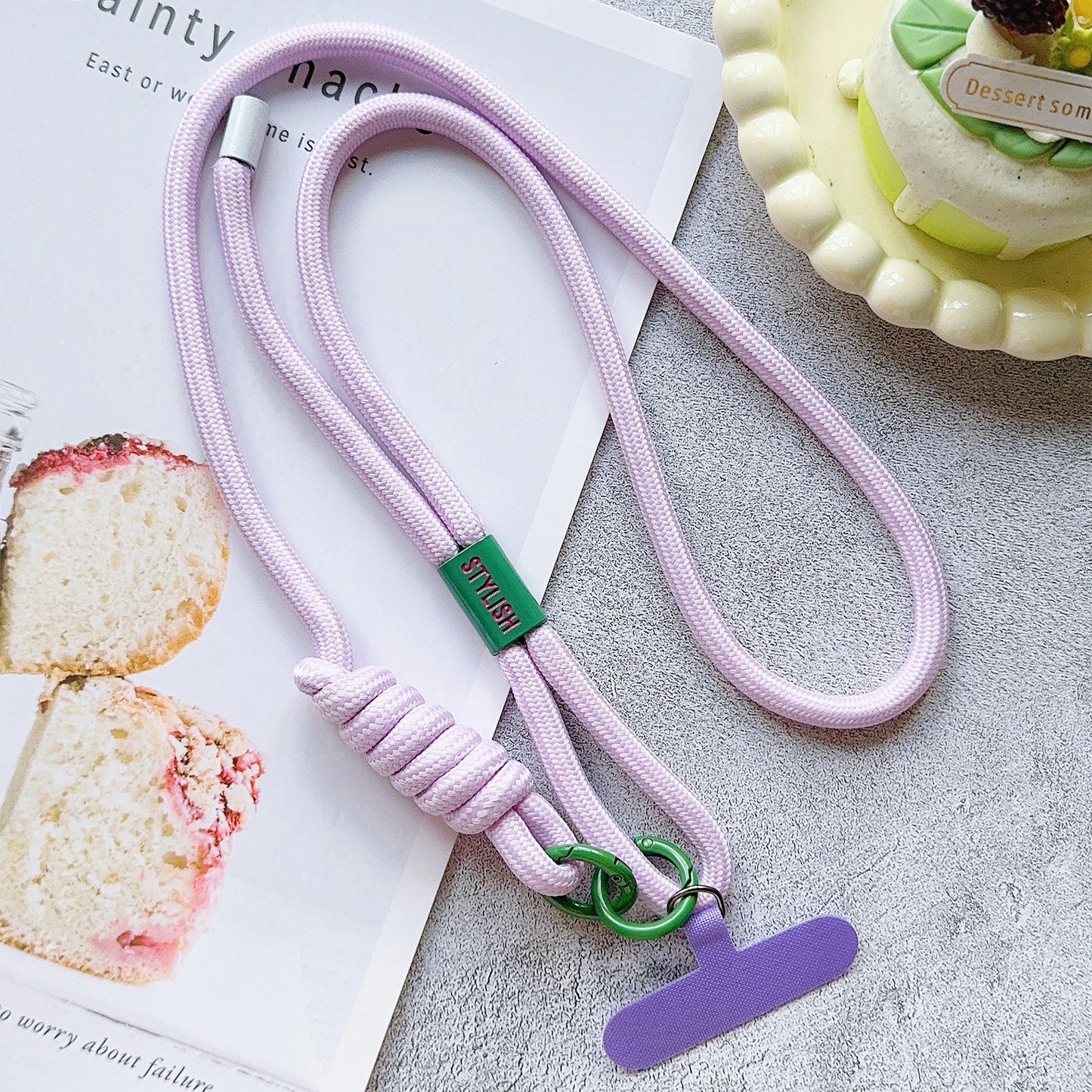 Universal Adjustable Crossbody Phone Lanyard Strap – Neck & Shoulder Rope