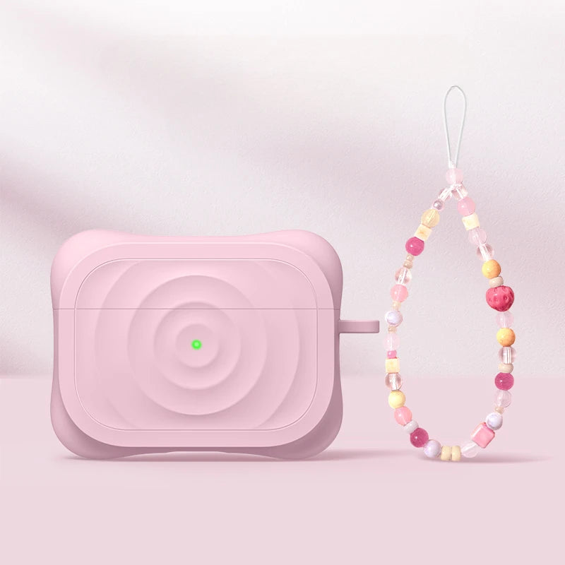 Soft Silicone Case for AirPods 1/2/3/Pro/Pro 2/4 – Solid Color Cover