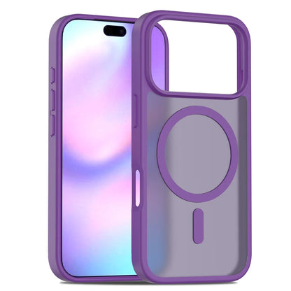 Matte Translucent MagSafe Armor Case for iPhone 17 16 15 14 13 12 11 Pro Max