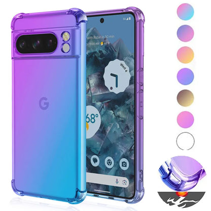 Gradient Airbag TPU Shockproof Case for Google Pixel 10 9 Pro XL 9A 5G