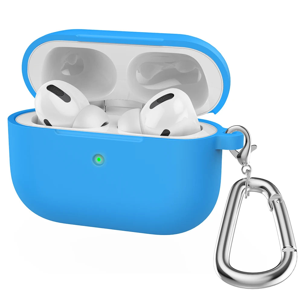 Silicone Protective Case For AirPods Pro Wireless Bluetooth Earphone Cover