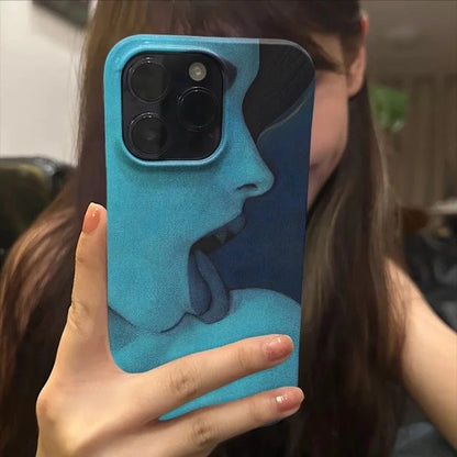 Fancy Retro Movie Scene Back Cover for iPhone 14 Pro Max  & 16 Plus